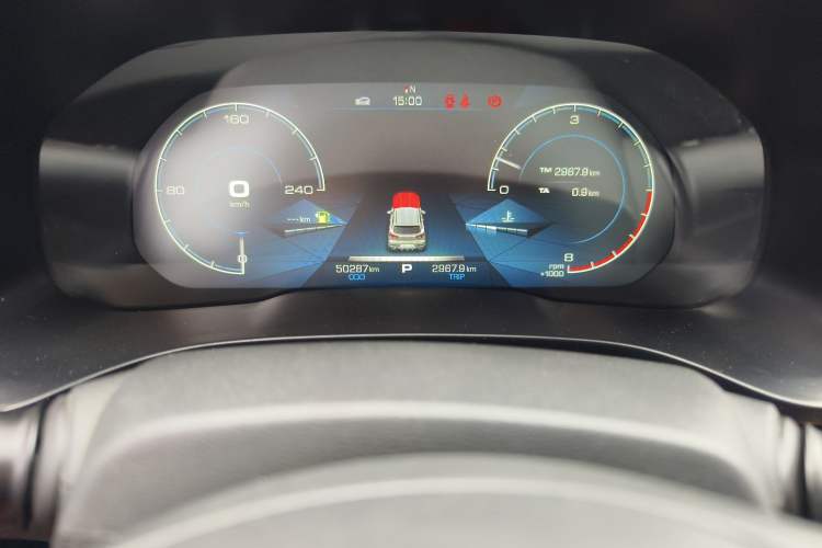 Used Haval F5 2019 National Trend Edition 1.5T i-Trend China V Standard Odometer Close Up