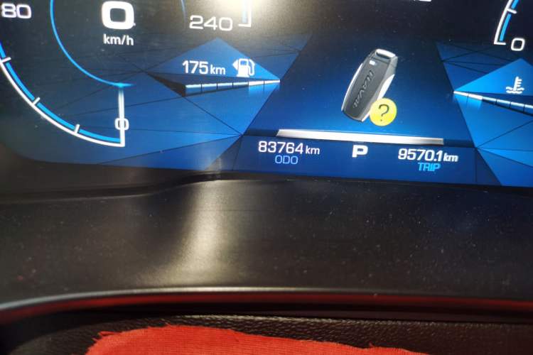 Used Haval F5 2019 National Trend Edition 1.5T i-Trend China VI Standard Odometer Close Up