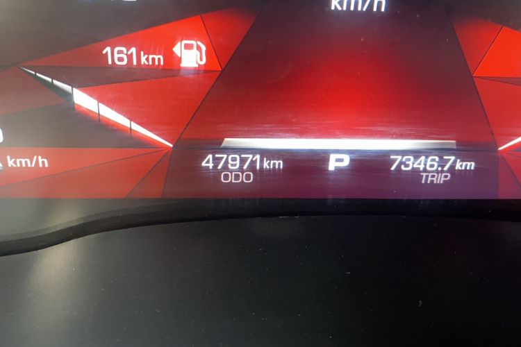 Used Haval F5 2019 National Trend Edition 1.5T i-Type China VI Standard Odometer Close Up