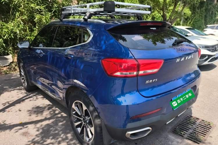 Used Haval F5 2019 National Trend Edition 1.5T i-Trend China VI Standard Rear Left 45 Deg