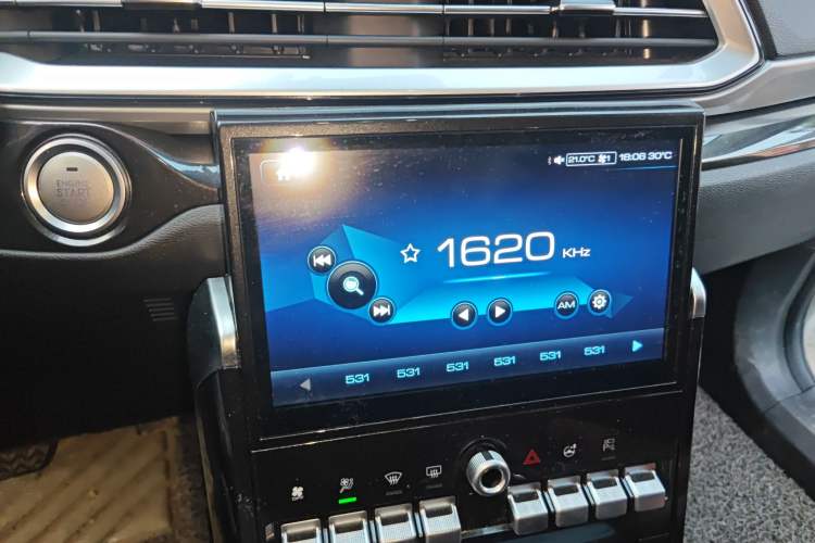 Used Haval F5 2019 National Trend Edition 1.5T i-Type China VI Standard Audio And AC Panel