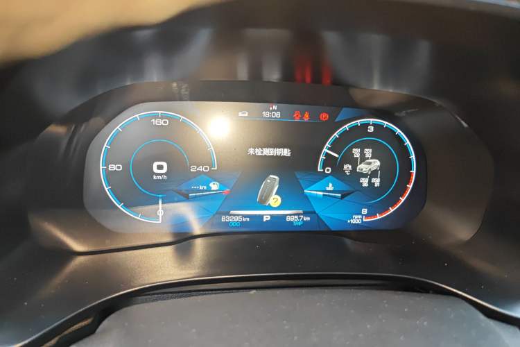 Used Haval F5 2019 National Trend Edition 1.5T i-Type China VI Standard Instrument Cluster