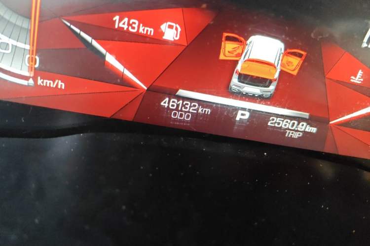 Used Haval F5 2019 National Trend Edition 1.5T i-Trend China VI Standard Odometer Close Up
