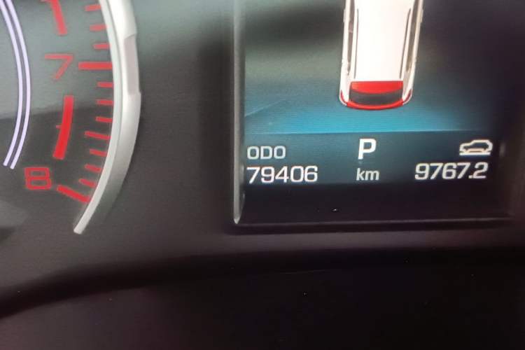Used Haval F5 2019 National Trend Edition 1.5T i-Type China VI Standard Odometer Close Up