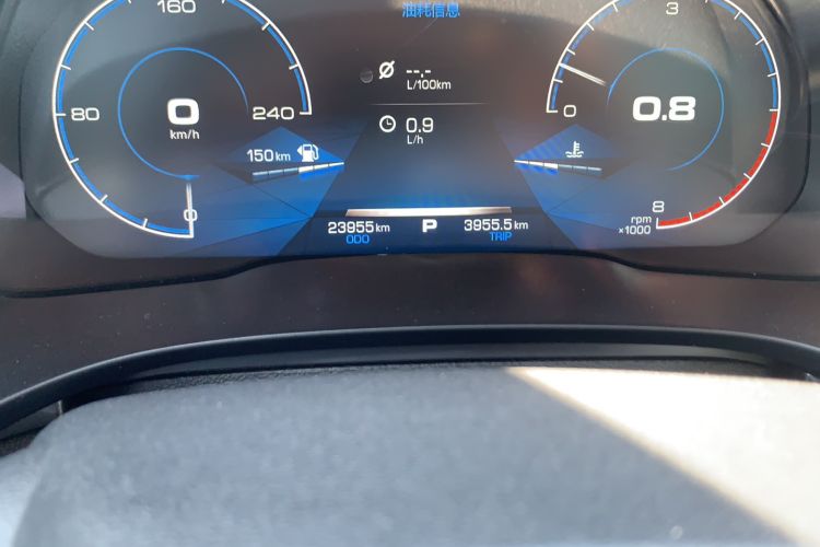 Used Haval F5 2019 National Trend Edition 1.5T i-Trend China VI Standard Odometer Close Up