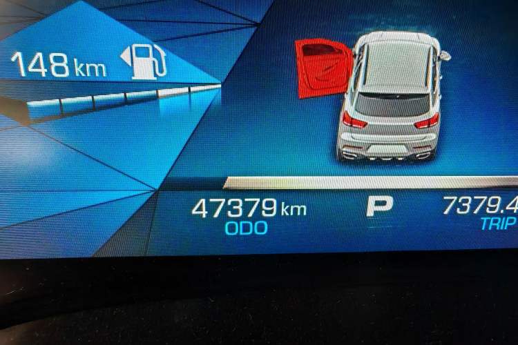 Used Haval F5 2019 National Trend Edition 1.5T i-Trend China VI Standard Odometer Close Up