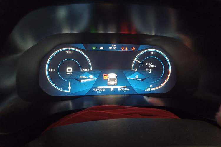 Used Haval F5 2019 National Trend Edition 1.5T i-Type China VI Standard Instrument Cluster