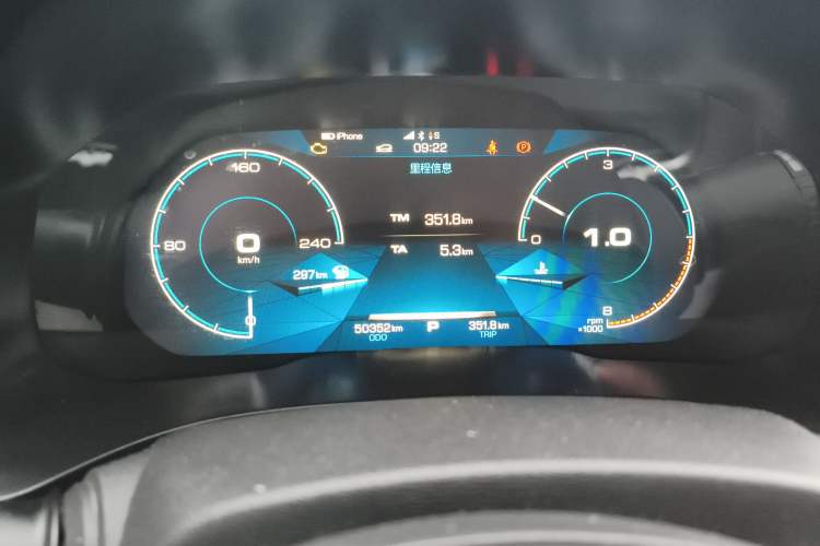 Used Haval F5 2019 National Trend Edition 1.5T i-Trend China VI Standard Instrument Cluster