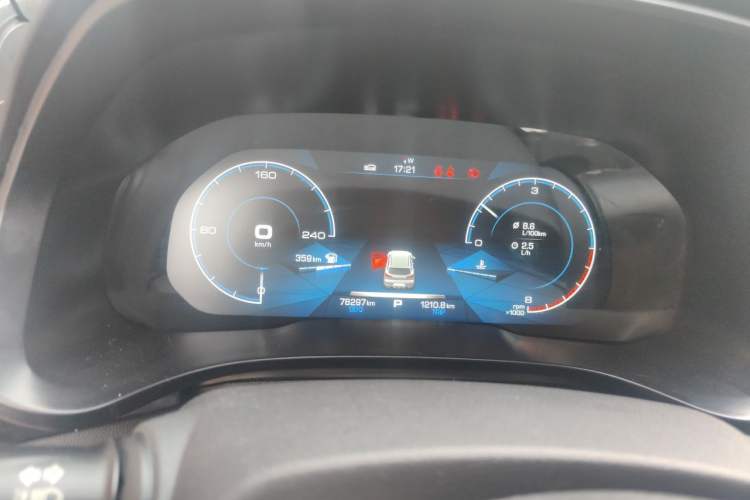 Used Haval F5 2019 National Trend Edition 1.5T i-Trend China VI Standard Instrument Cluster