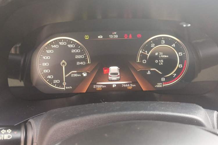 Used Haval F5 2019 National Trend Edition 1.5T i-Trend China VI Standard Instrument Cluster