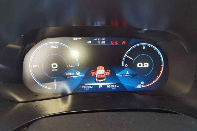 Used Haval F5 2019 National Trend Edition 1.5T i-Trend China VI Standard Instrument Cluster