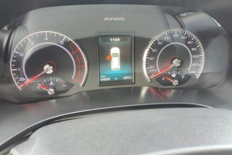 Used Haval F5 2019 National Trend Edition 1.5T i-Type China VI Standard Odometer Close Up
