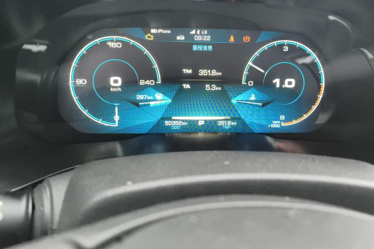 Used Haval F5 2019 National Trend Edition 1.5T i-Trend China VI Standard Odometer Close Up