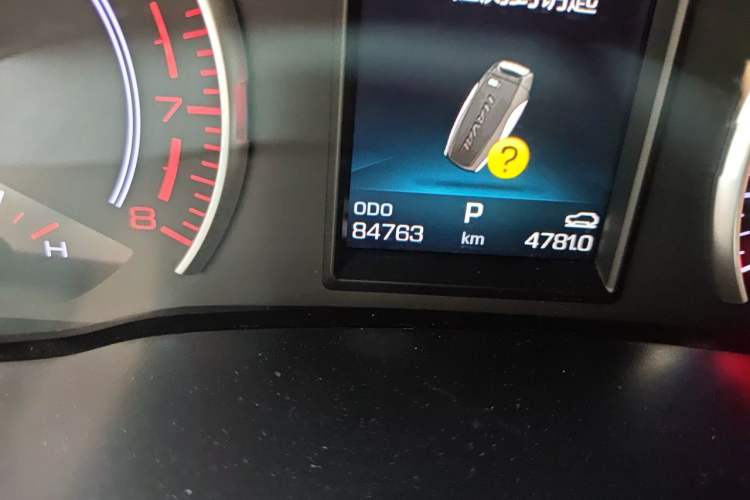 Used Haval F5 2019 National Trend Edition 1.5T i-Type China VI Standard Odometer Close Up