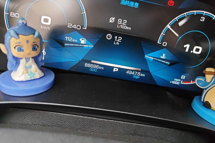 Used Haval F5 2019 National Trend Edition 1.5T i-Trend China VI Standard Odometer Close Up