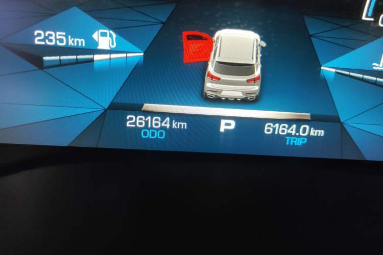 Used Haval F5 2019 National Trend Edition 1.5T i-Van China VI Standard Odometer Close Up
