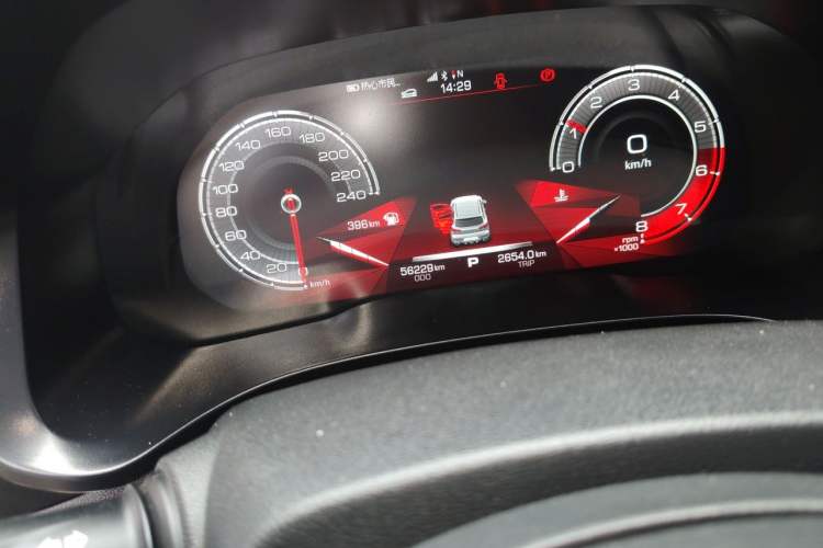 Used Haval F5 2019 National Trend Edition 1.5T i-Trend China VI Standard Odometer Close Up