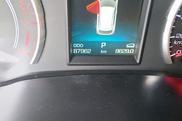 Used Haval F5 2019 National Trend Edition 1.5T i-Type China VI Standard Odometer Close Up