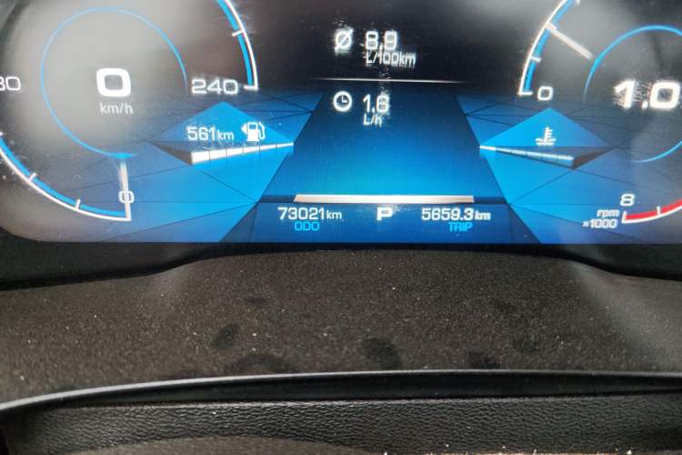Used Haval F5 2019 National Trend Edition 1.5T i-Trend China VI Standard Odometer Close Up