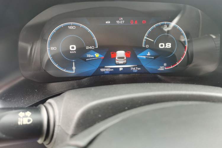 Used Haval F5 2019 National Trend Edition 1.5T i-Trend China VI Standard Odometer Close Up