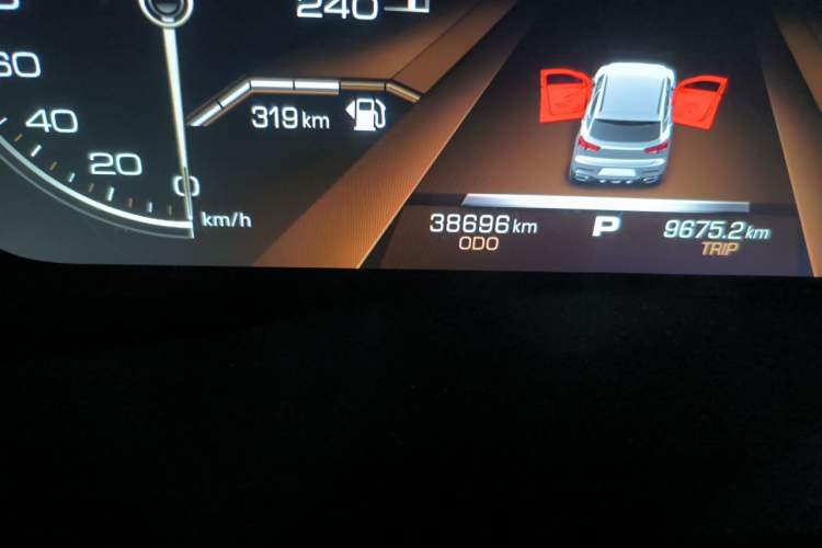 Used Haval F5 2019 National Trend Edition 1.5T i-Trend China V Standard Odometer Close Up