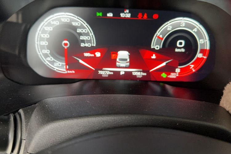 Used Haval F5 2020 1.5T DCT iXuan Odometer Close Up