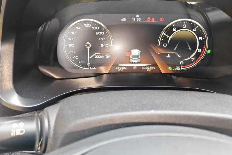 Used Haval F5 2020 1.5T DCT i-Qiu Odometer Close Up