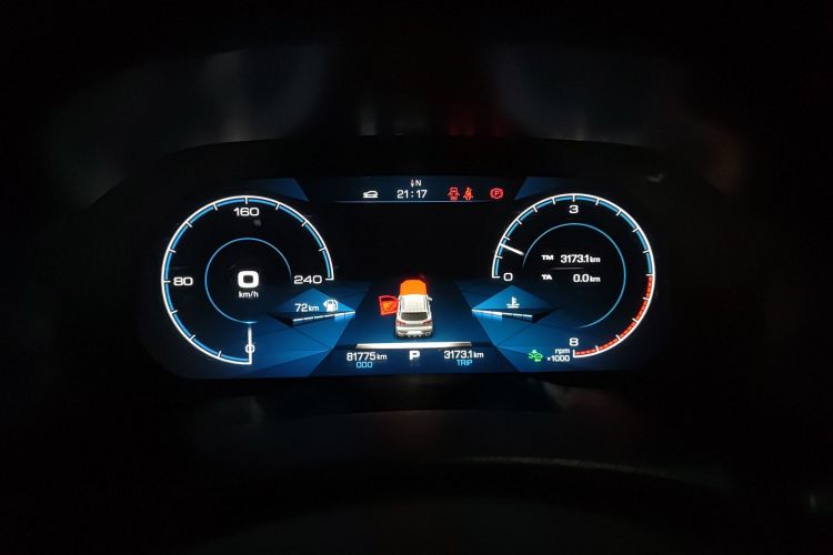 Used Haval F5 2020 1.5T DCT i-Trend Instrument Cluster
