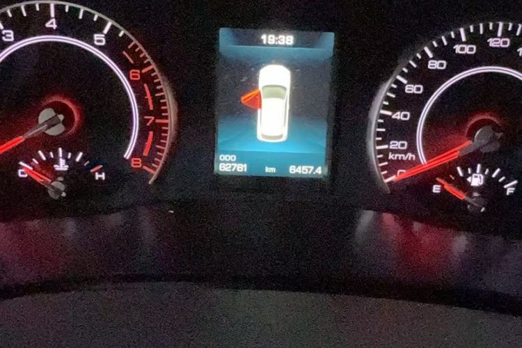 Used Haval F5 2020 1.5T Manual iCool Odometer Close Up