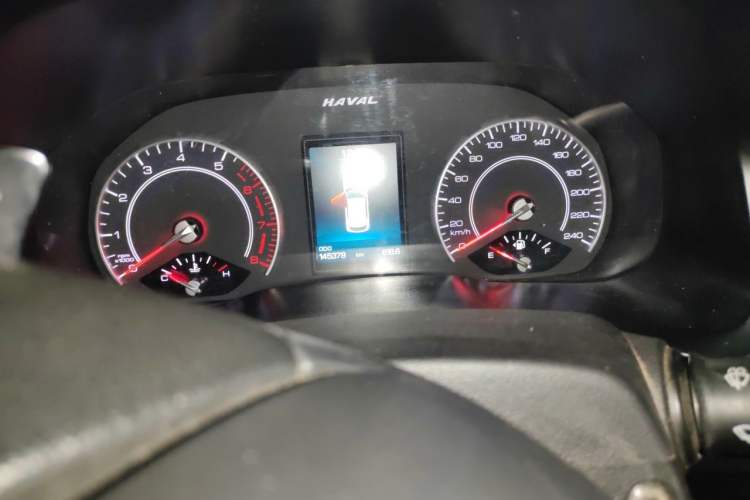 Used Haval F5 2020 1.5T DCT Type I Odometer Close Up