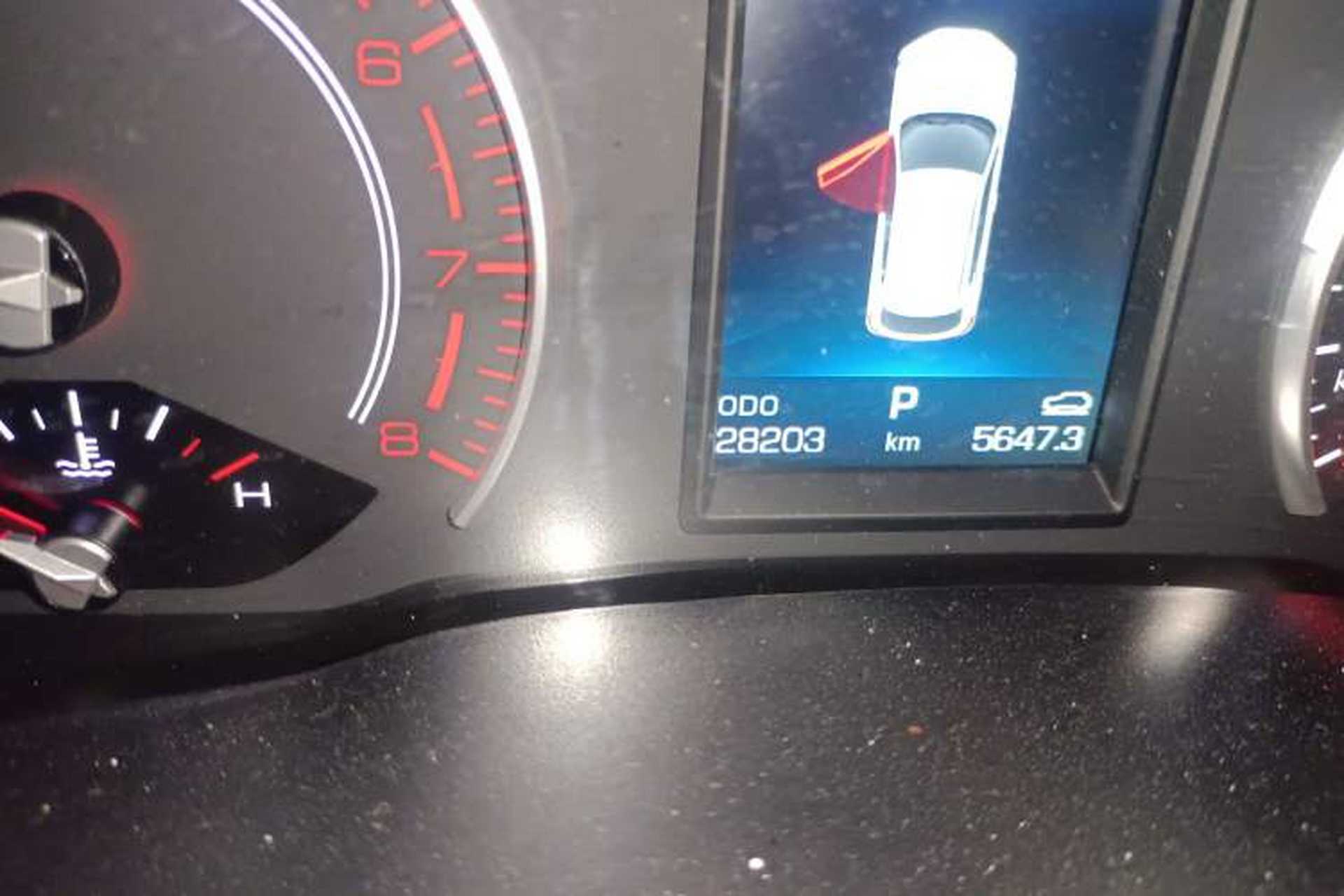 Used Haval F5 2020 1.5T DCT Type I Odometer Close Up