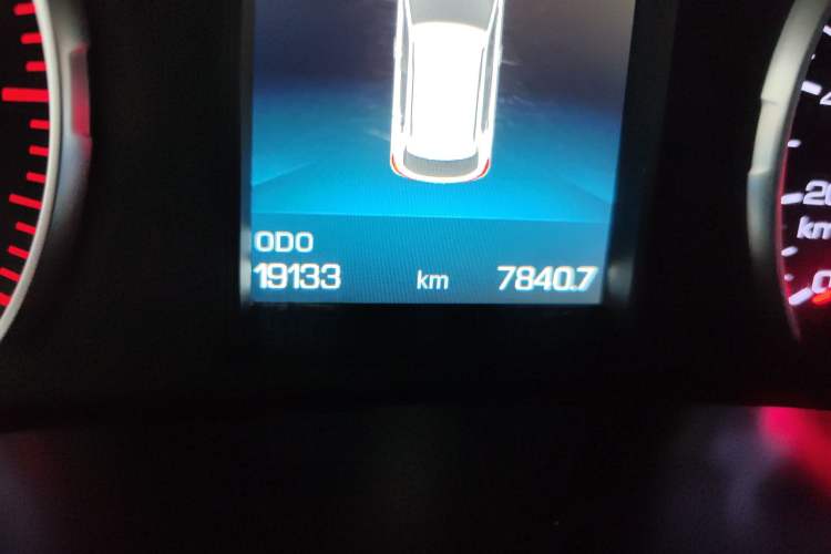 Used Haval F5 2020 1.5T Manual iCool Odometer Close Up