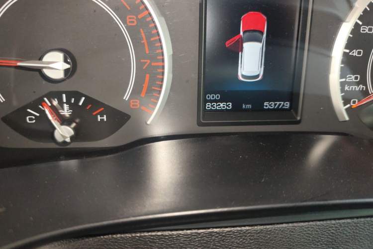 Used Haval F5 2020 1.5T Manual iCool Odometer Close Up