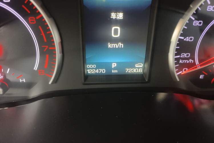 Used Haval F5 2020 1.5T DCT Type I Odometer Close Up
