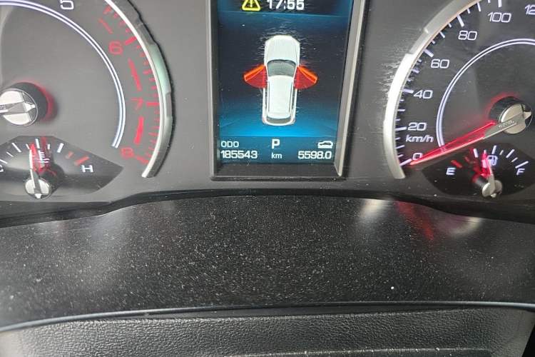 Used Haval F5 2020 1.5T DCT Type I Odometer Close Up