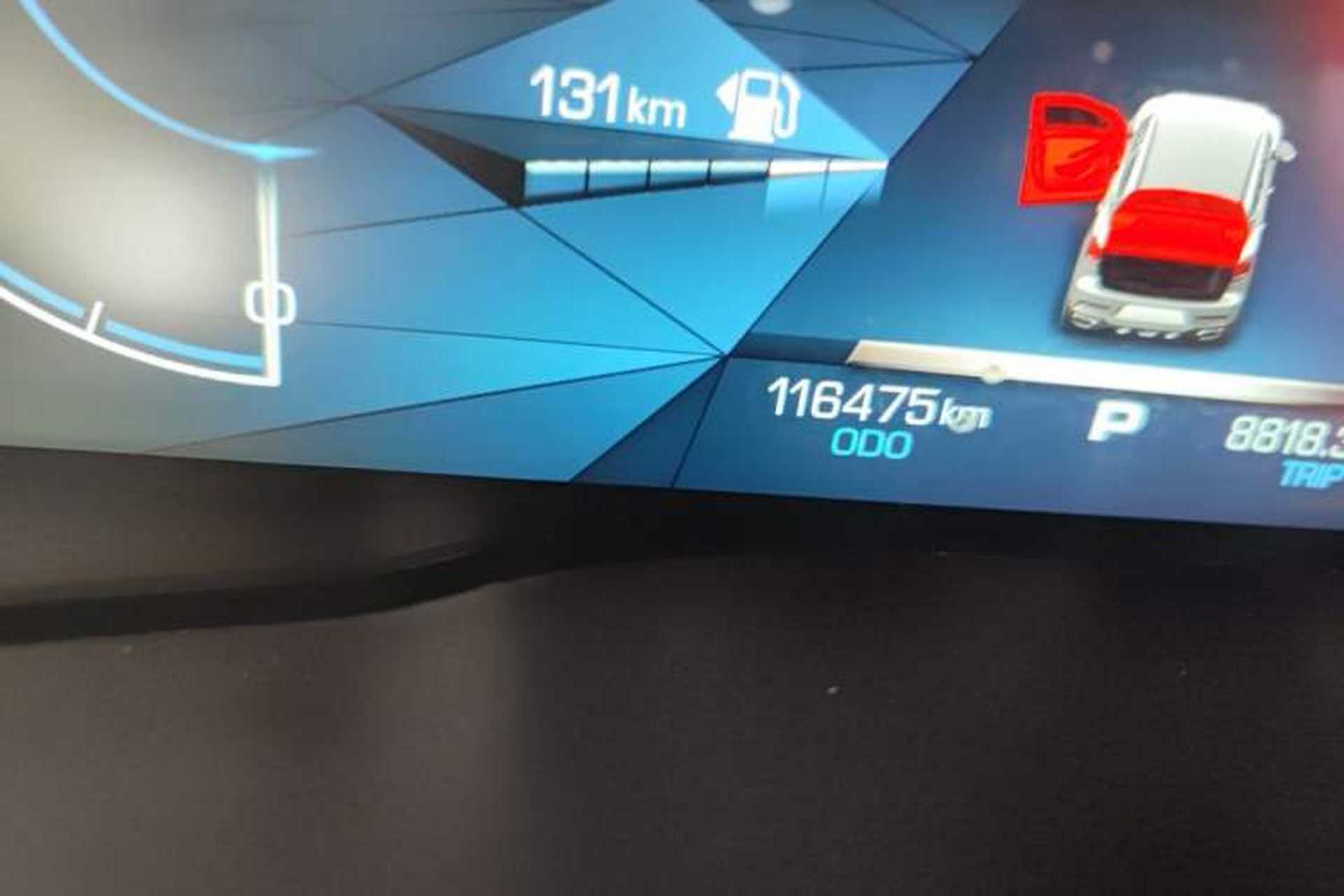 Used Haval F5 2020 1.5T DCT i-Trend Odometer Close Up
