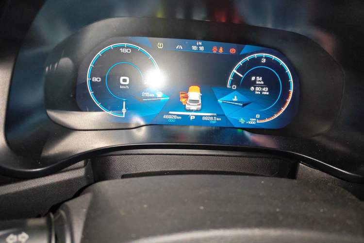Used Haval F5 2020 1.5T DCT iXuan Odometer Close Up