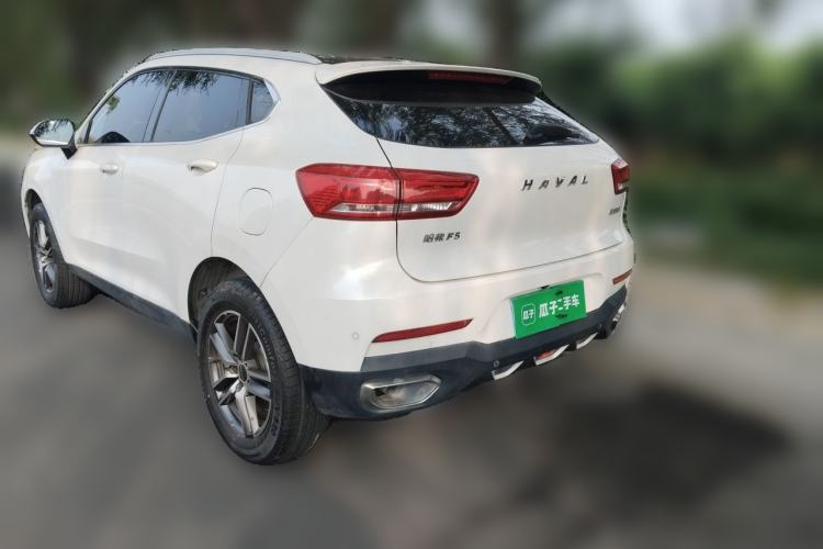 Used Haval F5 2020 1.5T DCT Type I Rear Left 45 Deg