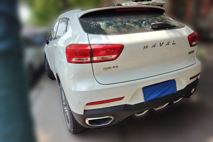 Used Haval F5 2020 1.5T DCT Type I Rear Left 45 Deg