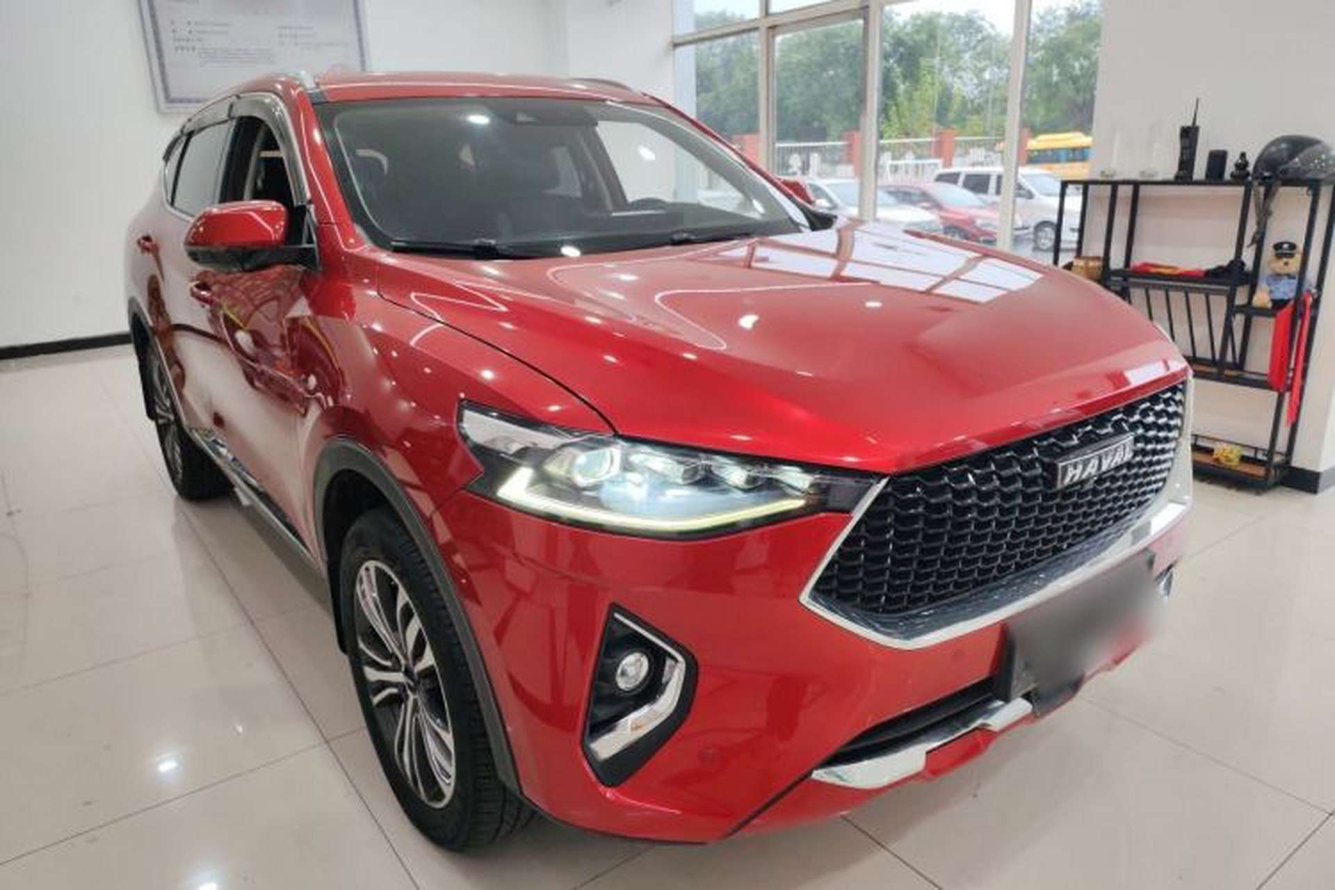 Used Haval F7 2019 2.0T Two-Wheel-Drive i-Van China VI Standard Front Right 45 Deg