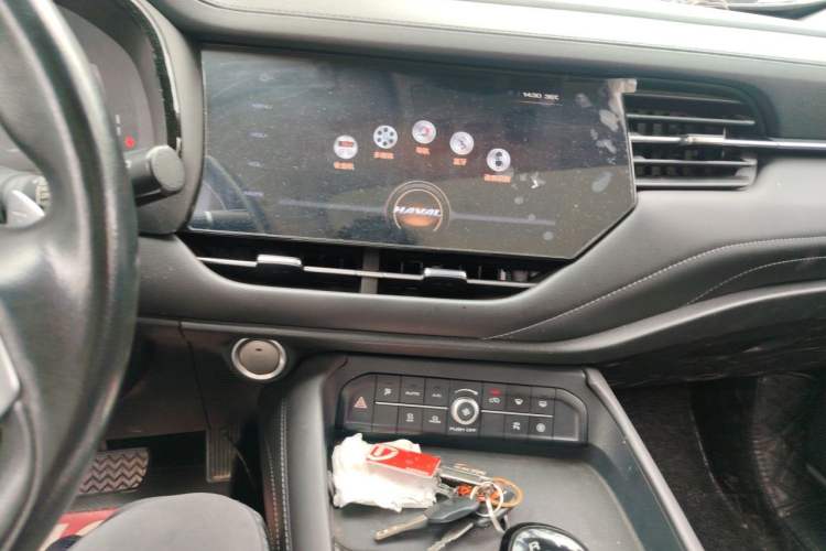 Used Haval F7 2019 2.0T Two-Wheel Drive i-Van China V standard Audio And AC Panel