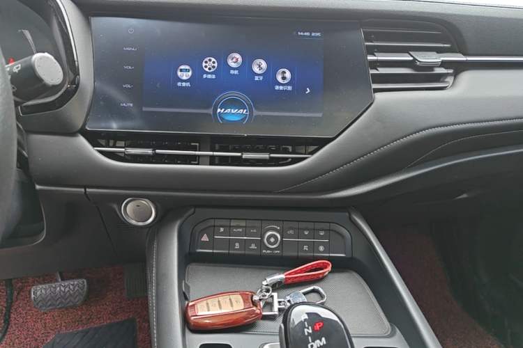 Used Haval F7 2019 1.5T Two-Wheel Drive i-Type China V Standard Audio And AC Panel