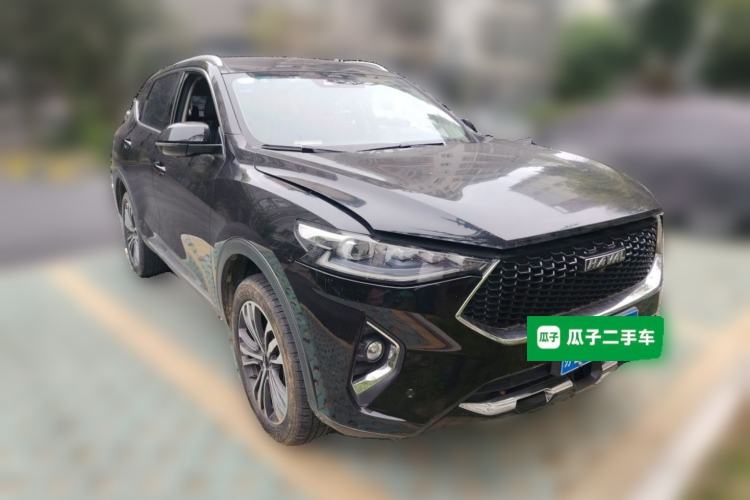 Used Haval F7 2019 2.0T Two-Wheel Drive i-Van China V standard Front Right 45 Deg