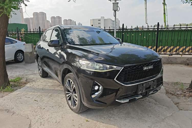 Used Haval F7 2019 2.0T Two-Wheel-Drive i-Van China VI Standard Front Right 45 Deg