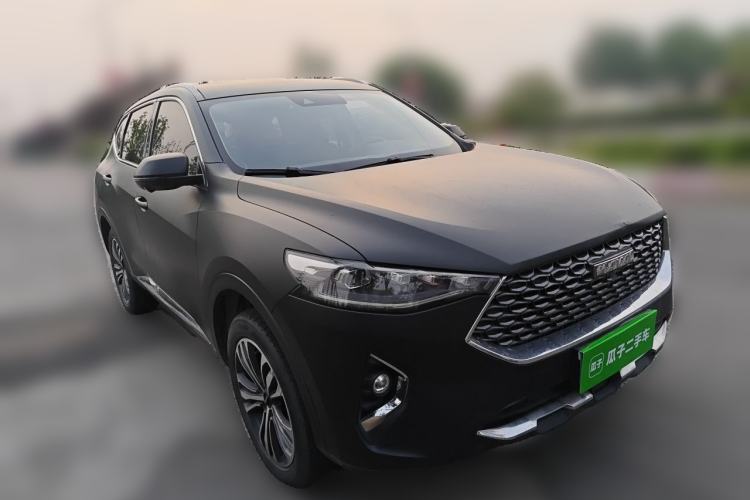 Used Haval F7 2019 2.0T Two-Wheel-Drive i-Van China VI Standard Front Right 45 Deg