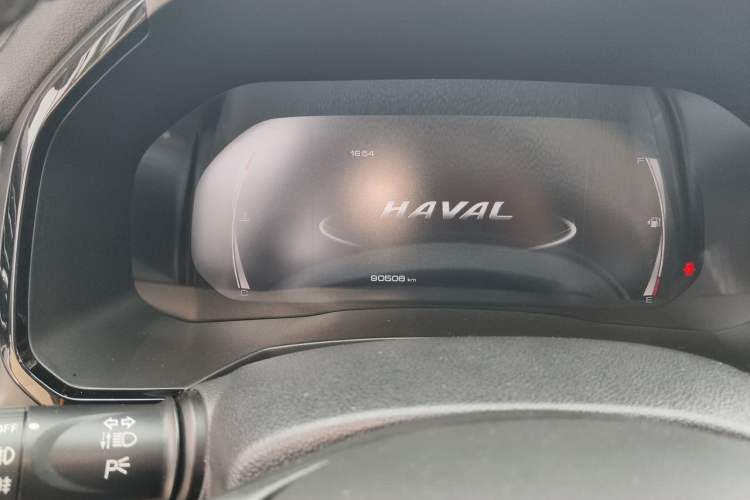 Used Haval F7 2019 1.5T Two-Wheel Drive i-Trend China V Emission Standard Odometer Close Up