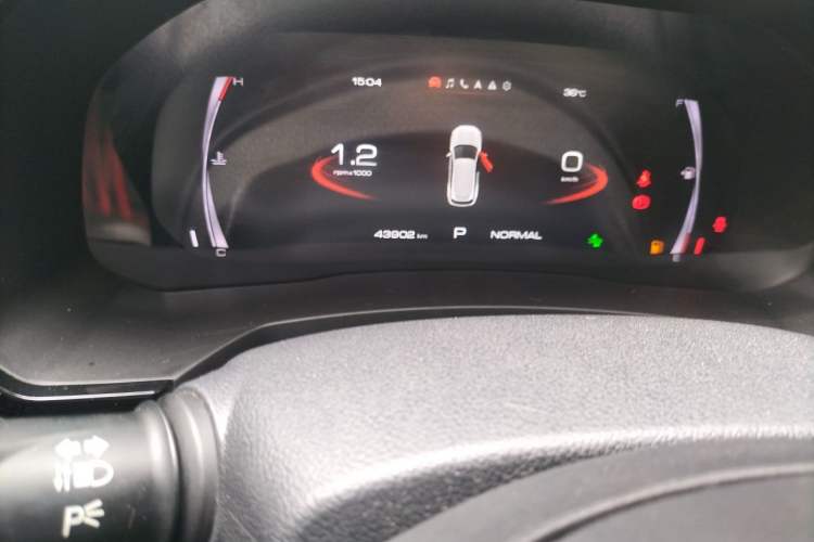 Used Haval F7 2019 1.5T Two-Wheel Drive i-Trend China VI Standard Odometer Close Up