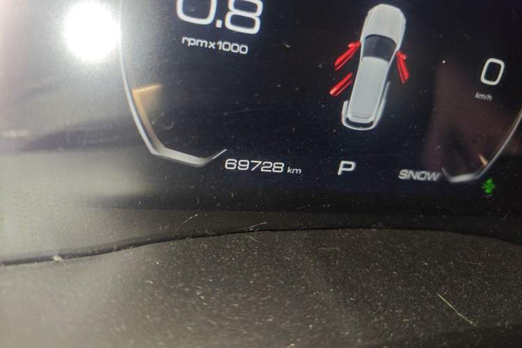 Used Haval F7 2019 1.5T Two-Wheel Drive i-Trend China VI Standard Odometer Close Up