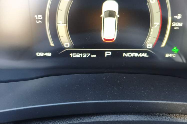Used Haval F7 2019 2.0T Two-Wheel Drive i-Van China V standard Odometer Close Up