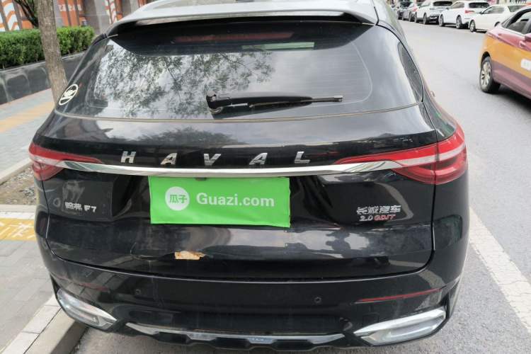 Used Haval F7 2019 2.0T Two-Wheel Drive i-Van China V standard Rear